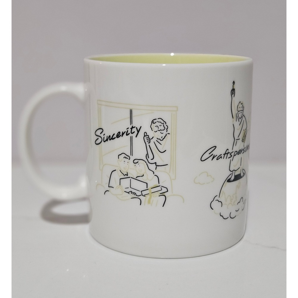 Eureka Vintage-Style Motivational Mug – Peer Power Craftspersonship Ceramic Cup